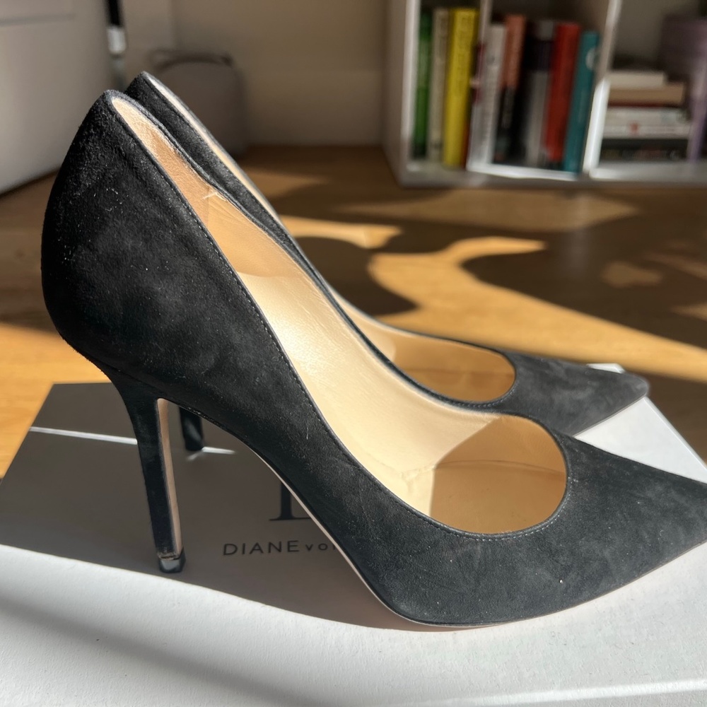 Black Jimmy Choo pumps